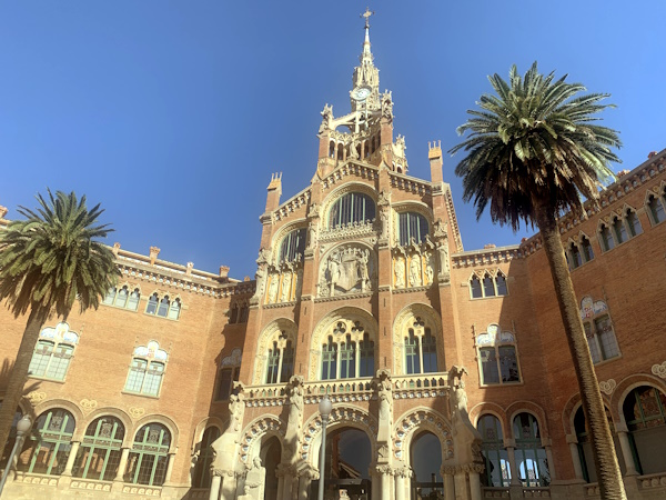Hopital Sant Pau à Barcelone