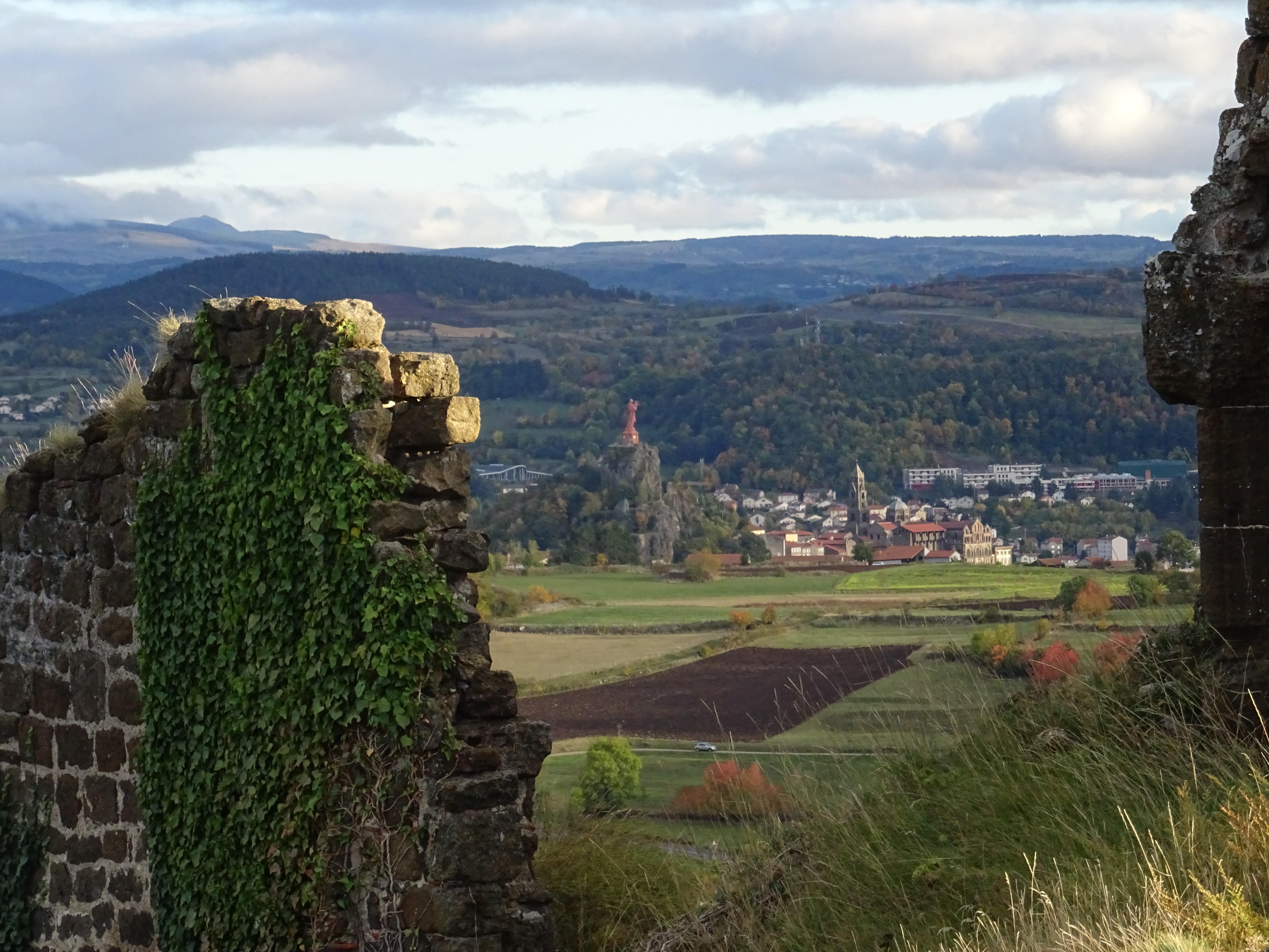 Vue du Puy depuis Polignac, octobre 2019