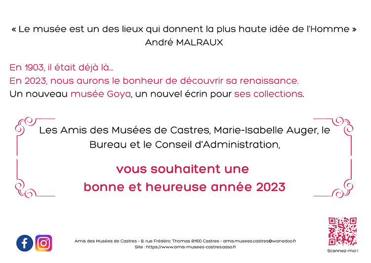 Carte de voeux 2023 - Verso